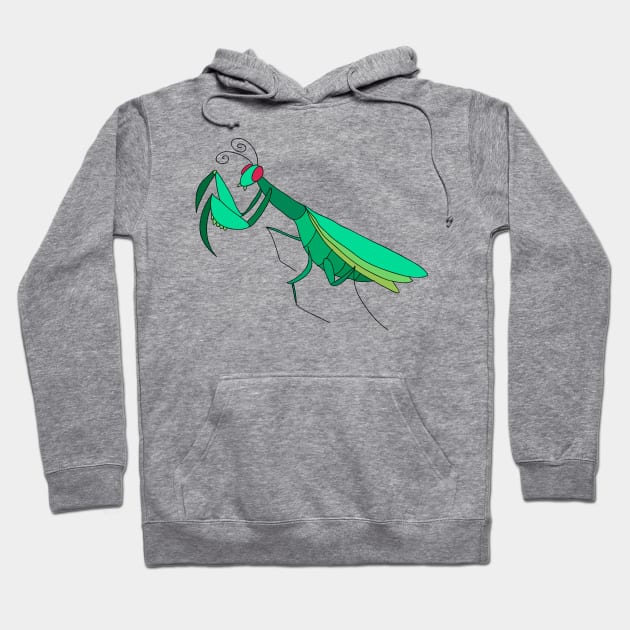 Cute Praying Mantis Hoodie by saradaboru